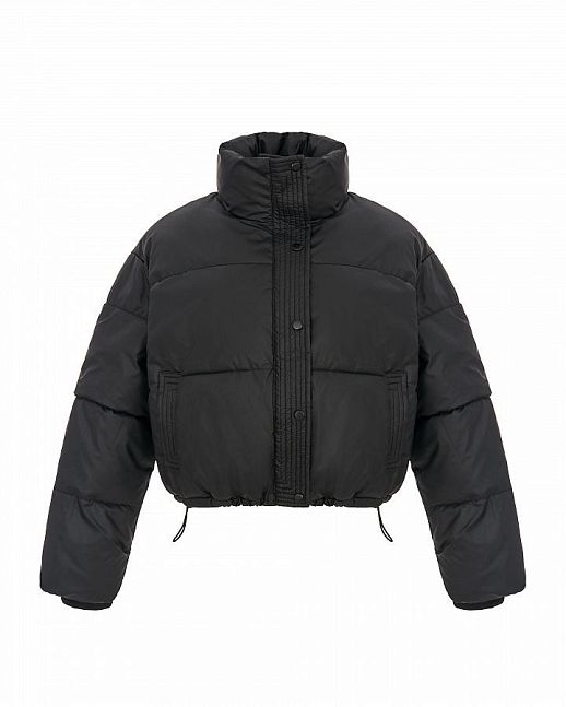 Black down jacket - №2
