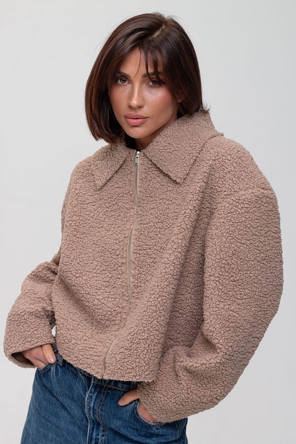 Cappuccino fur jacket SHB02  № 1
