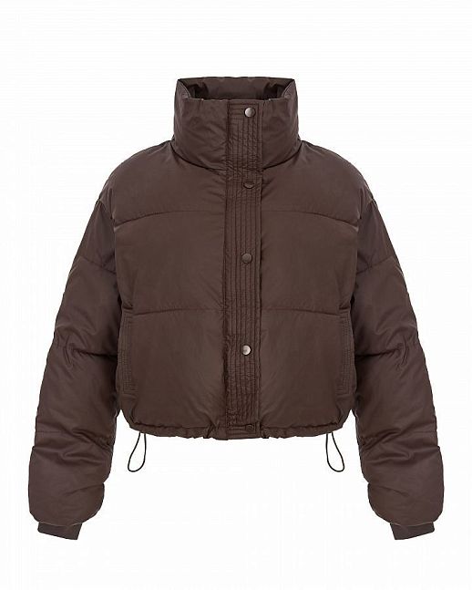 Chocolate down jacket