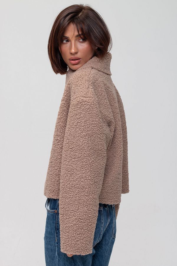 Cappuccino fur jacket SHB02  № 3