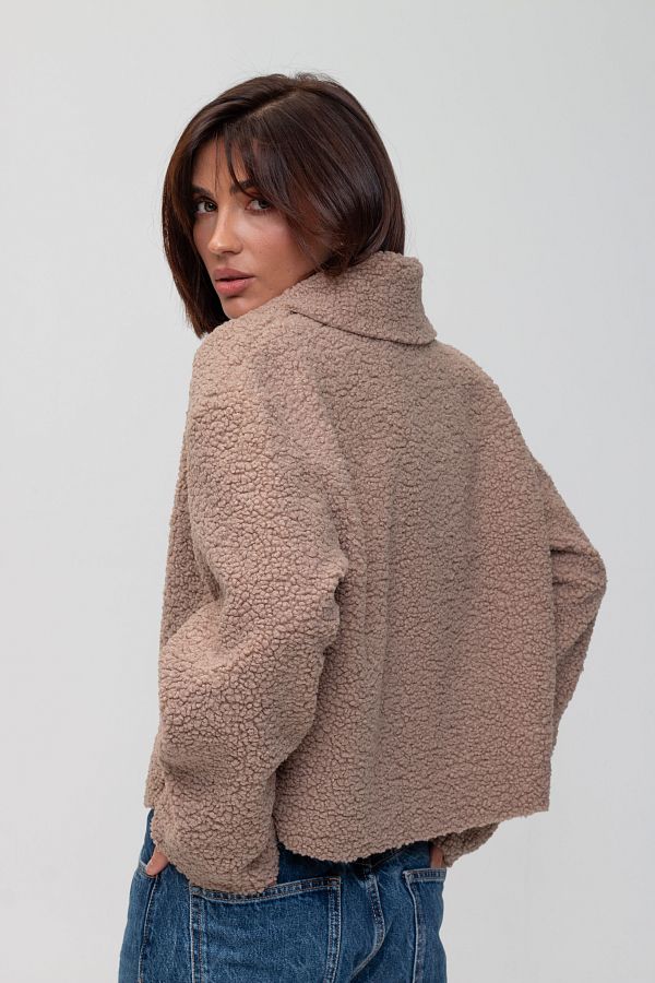 Cappuccino fur jacket SHB02  № 2